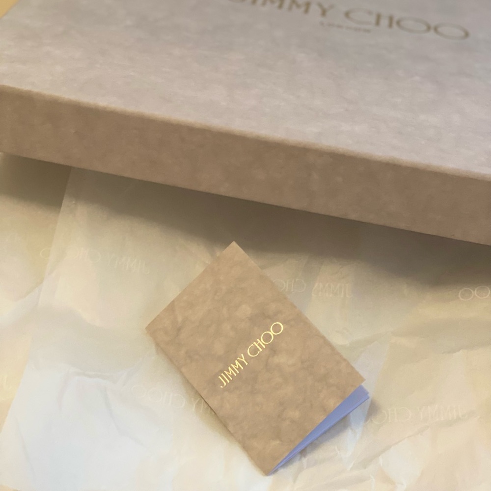 Jimmy Choo size 9 purchased for wedding and worn once paid 950 - Picture 3 of 7